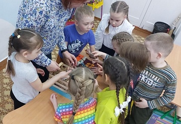 Музей в гостях у маленьких туристов